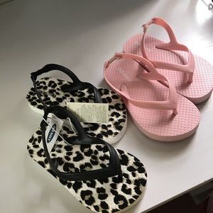 Old Navy Sandals 2pair size 7